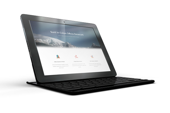  Google Pixel C Tablet Mockup in Mobile & Web Mockups - product preview 1