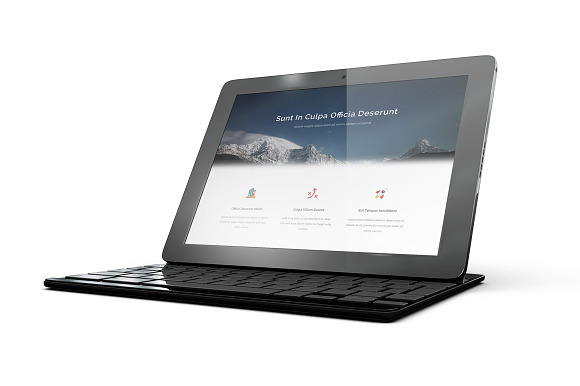  Google Pixel C Tablet Mockup in Mobile & Web Mockups - product preview 6