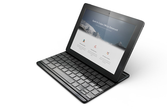  Google Pixel C Tablet Mockup in Mobile & Web Mockups - product preview 9