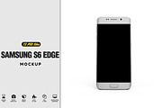 Samsung S6 Edge Mockup