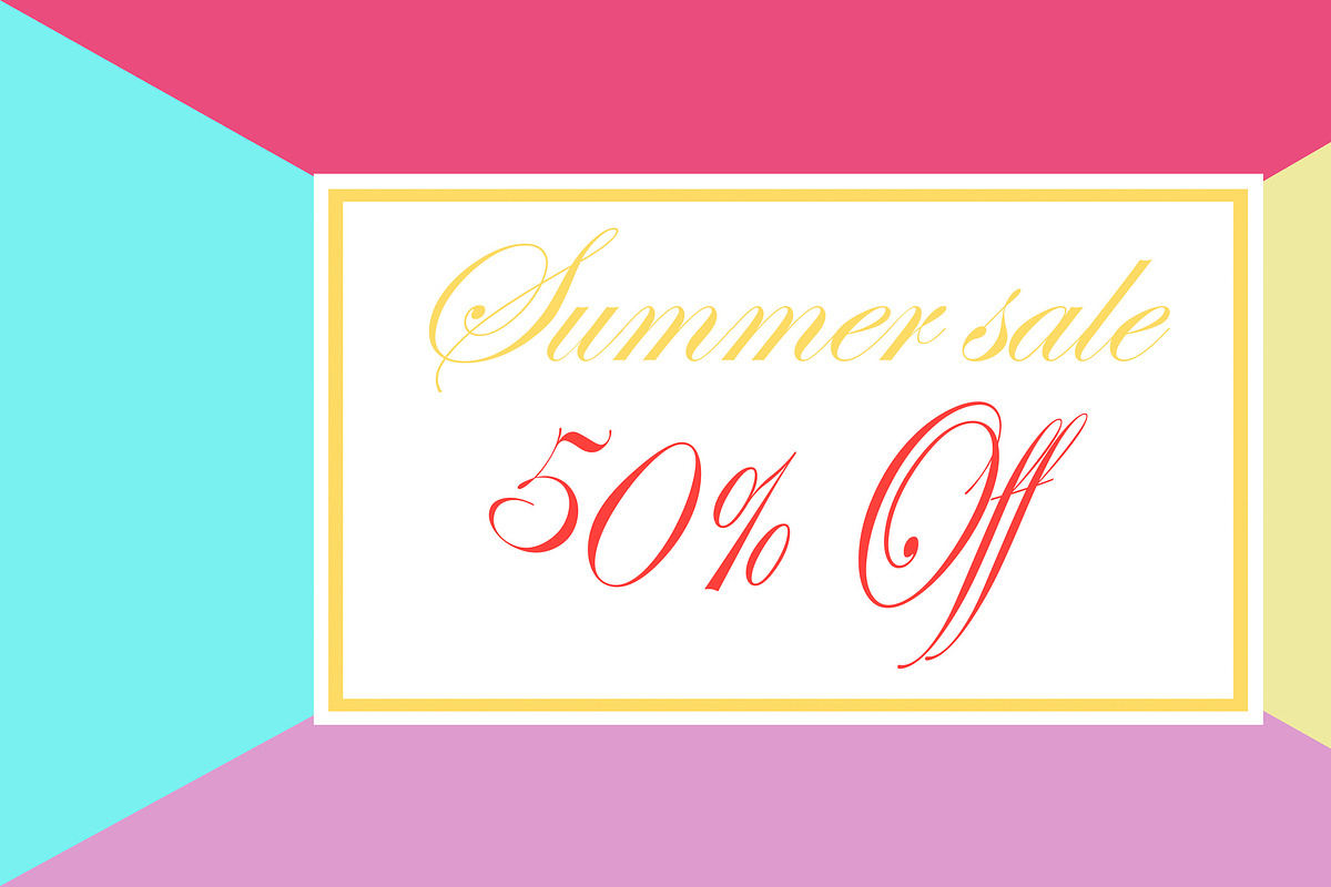 Summer sale 50 % Off in Illustrations - product preview 8