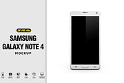  Samsung Galaxy Note 4 Mock-up