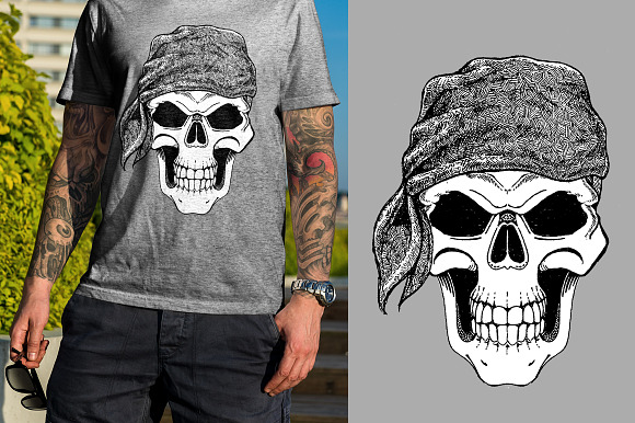 Skull. 35 prints collection in Illustrations - product preview 1
