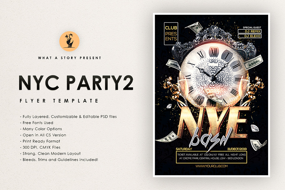NYC Party 2 in Flyer Templates - product preview 8