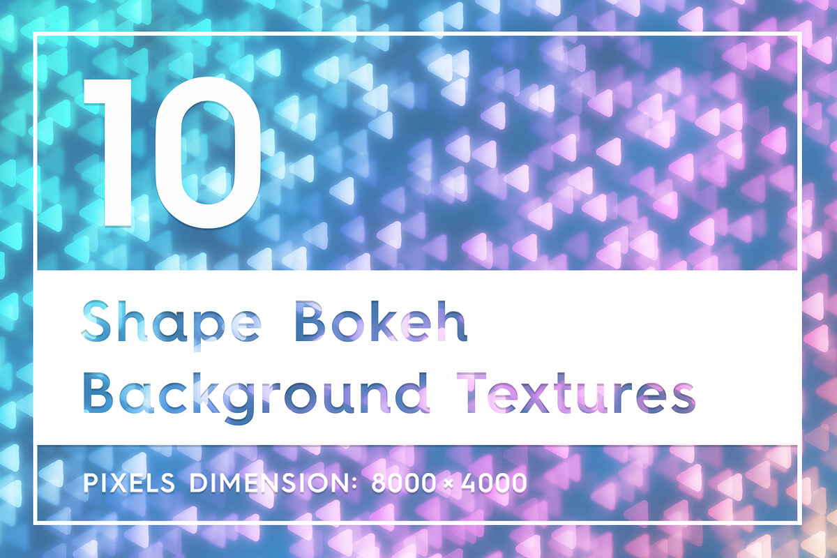 10 Shape Bokeh Background Textures in Textures - product preview 8