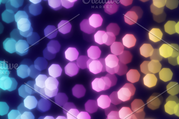 10 Shape Bokeh Background Textures in Textures - product preview 6