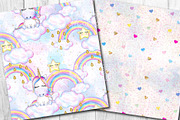 Unicorn Party Pattern collection