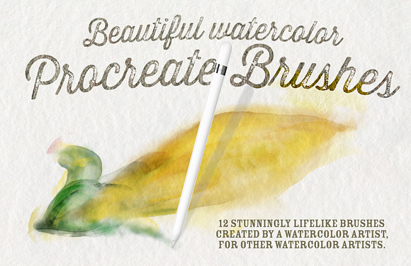 Best Watercolor Brushes — Procreate in Photoshop Brushes - product preview 7