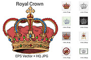 Hand Drawn royal crown