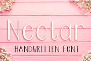 Nectar - Modern Handwritten Font
