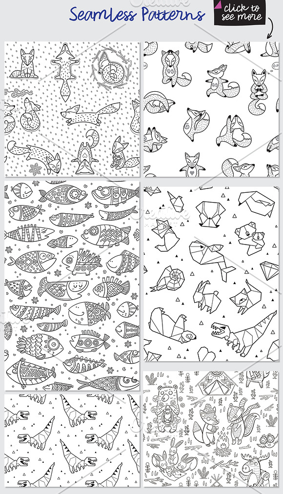 Creative Coloring Pages #2 in Patterns - product preview 1