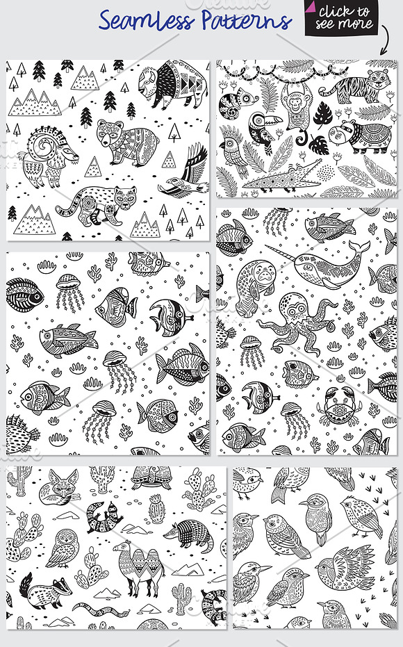 Creative Coloring Pages #2 in Patterns - product preview 3
