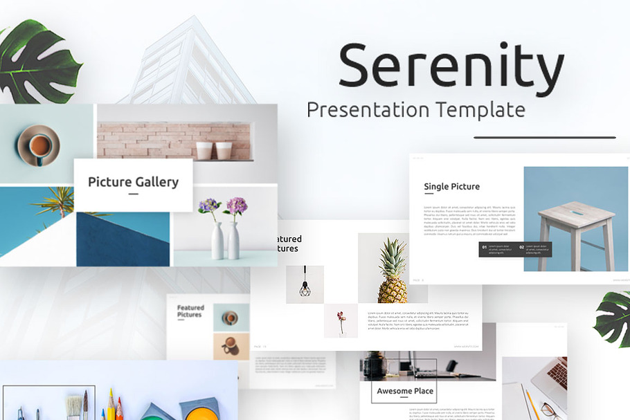 Serenity - Powerpoint Template in PowerPoint Templates - product preview 8