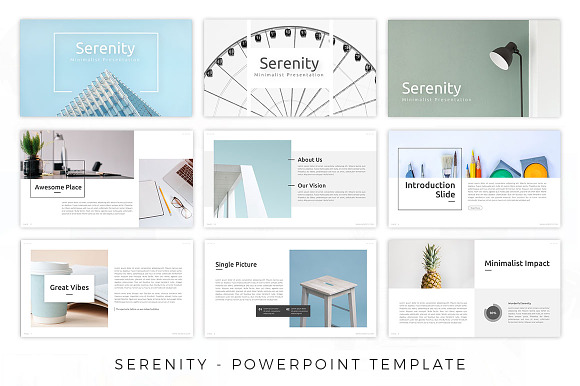 Serenity - Powerpoint Template in PowerPoint Templates - product preview 5