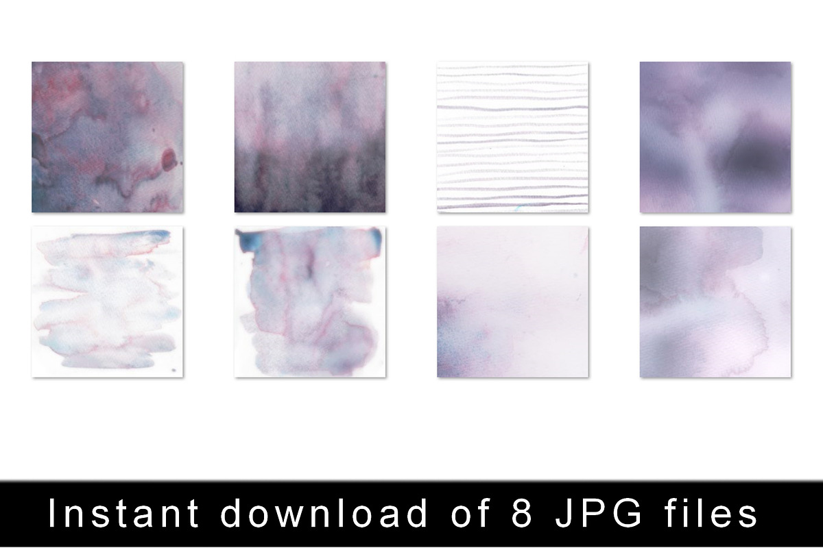 Watercolor Wash Digital Paper in Textures - product preview 8