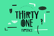 Thirty One Typeface