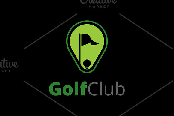 Golf Club Logo in Logo Templates - product preview 1