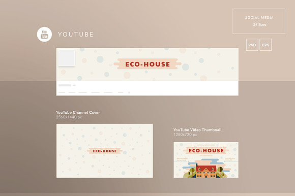 Mega Bundle | Eco House in Templates - product preview 2