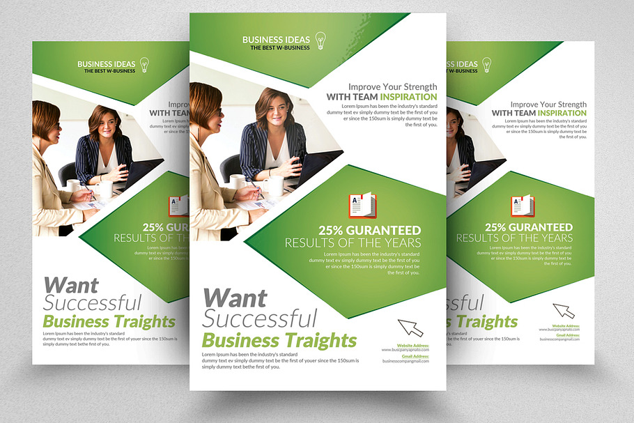 Investment Management Flyer Temp in Flyer Templates - product preview 8