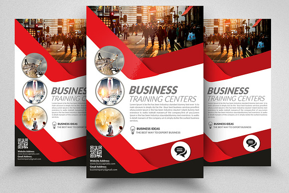 10 Business Flyers Bundle Vol:06 in Flyer Templates - product preview 1