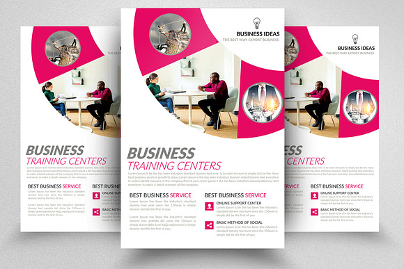 10 Business Flyers Bundle Vol:06 in Flyer Templates - product preview 2