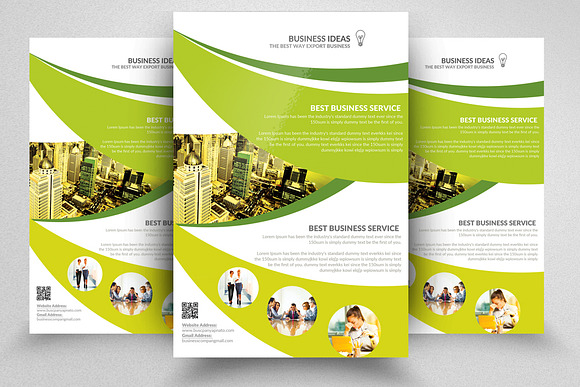 10 Business Flyers Bundle Vol:06 in Flyer Templates - product preview 4