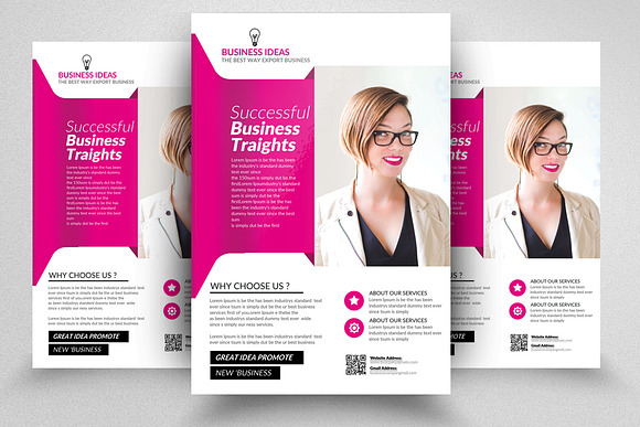 10 Business Flyers Bundle Vol:06 in Flyer Templates - product preview 6