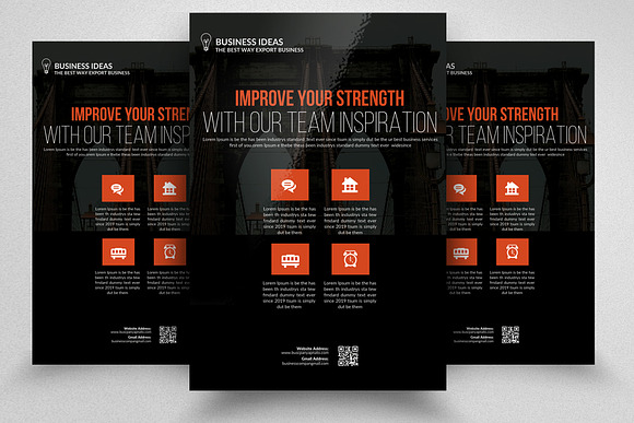 10 Business Flyers Bundle Vol:06 in Flyer Templates - product preview 10