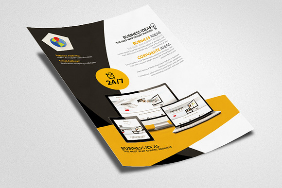 Small Business Consulting Flyer in Flyer Templates - product preview 1