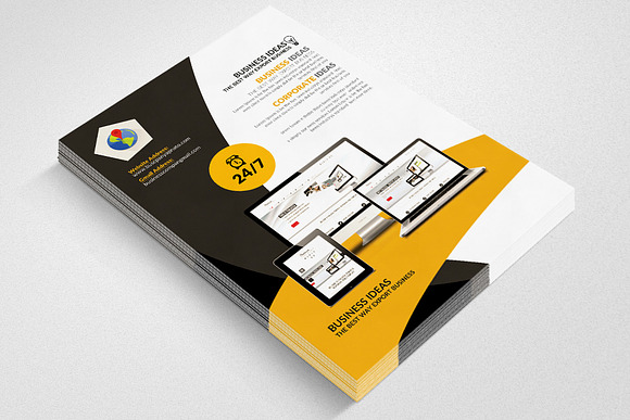 Small Business Consulting Flyer in Flyer Templates - product preview 2