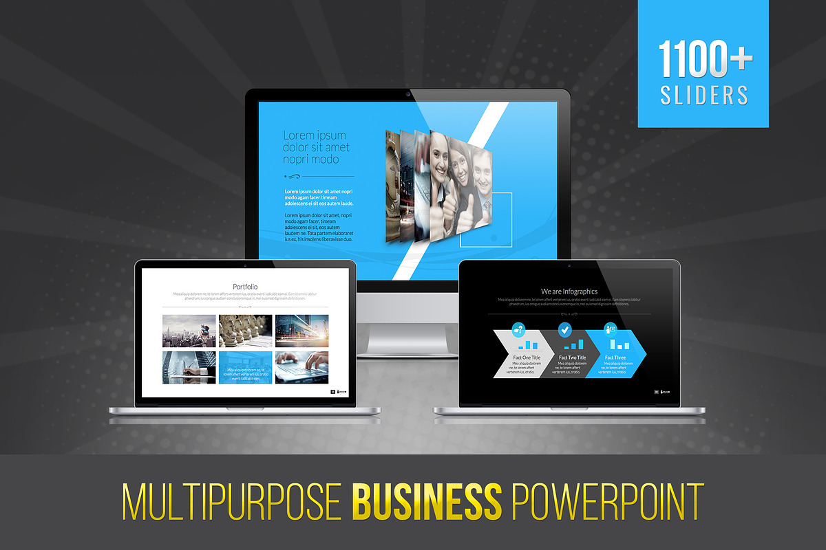 Bravo Multipurpose Business Template in PowerPoint Templates - product preview 8