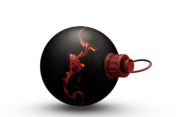 Christmas Ball Mockup in Product Mockups - product preview 4