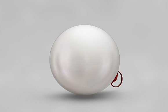 Christmas Ball Mockup in Product Mockups - product preview 5