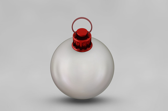 Christmas Ball Mockup in Product Mockups - product preview 6