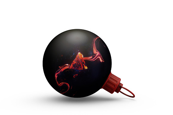 Christmas Ball Mockup in Product Mockups - product preview 7