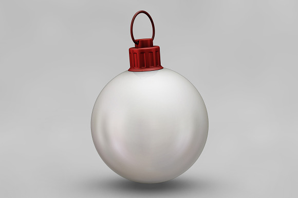 Christmas Ball Mockup in Product Mockups - product preview 11