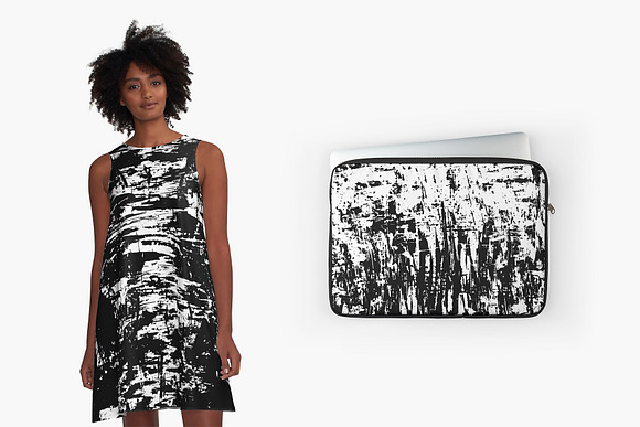 100 Abstract Black&White Patterns in Patterns - product preview 1