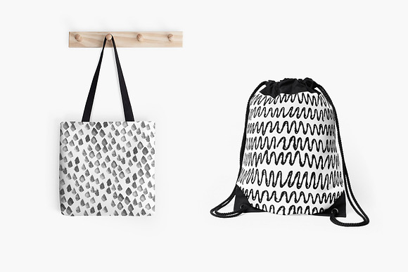 100 Abstract Black&White Patterns in Patterns - product preview 3