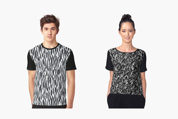 100 Abstract Black&White Patterns in Patterns - product preview 5