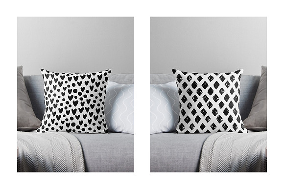 100 Abstract Black&White Patterns in Patterns - product preview 9