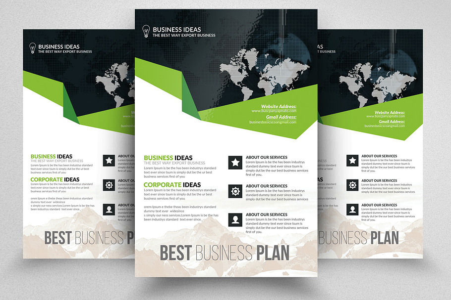 Employment Agency & Jobs Fair Flyer in Flyer Templates - product preview 8
