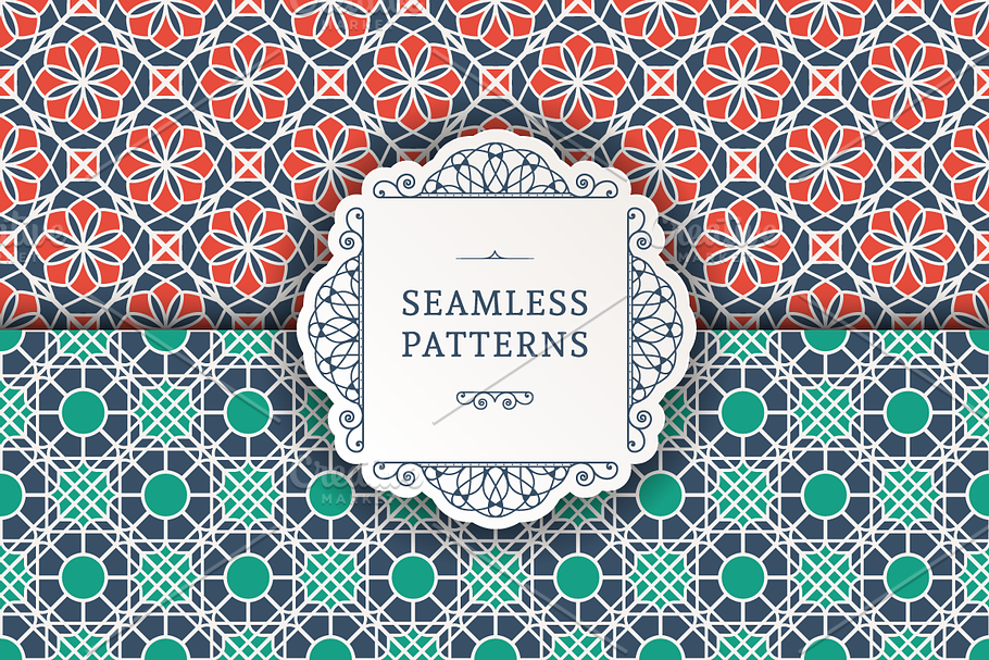 2 Seamless Patterns in Patterns - product preview 8