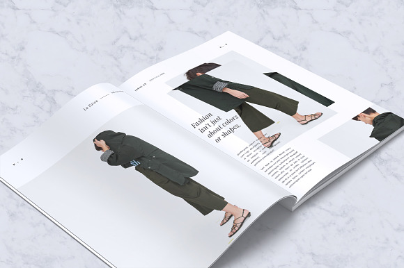 La Facon Fashion Magazine in Magazine Templates - product preview 2
