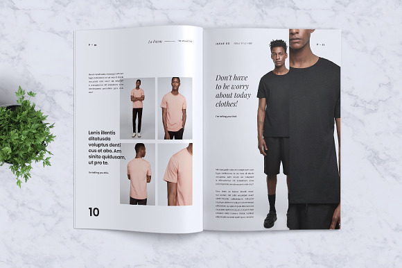 La Facon Fashion Magazine in Magazine Templates - product preview 4