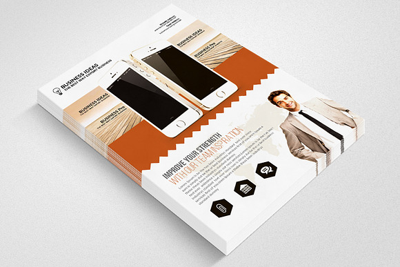 Product Business Flyer Template in Flyer Templates - product preview 2