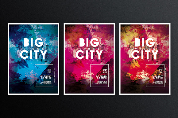 Big City 1 in Flyer Templates - product preview 2