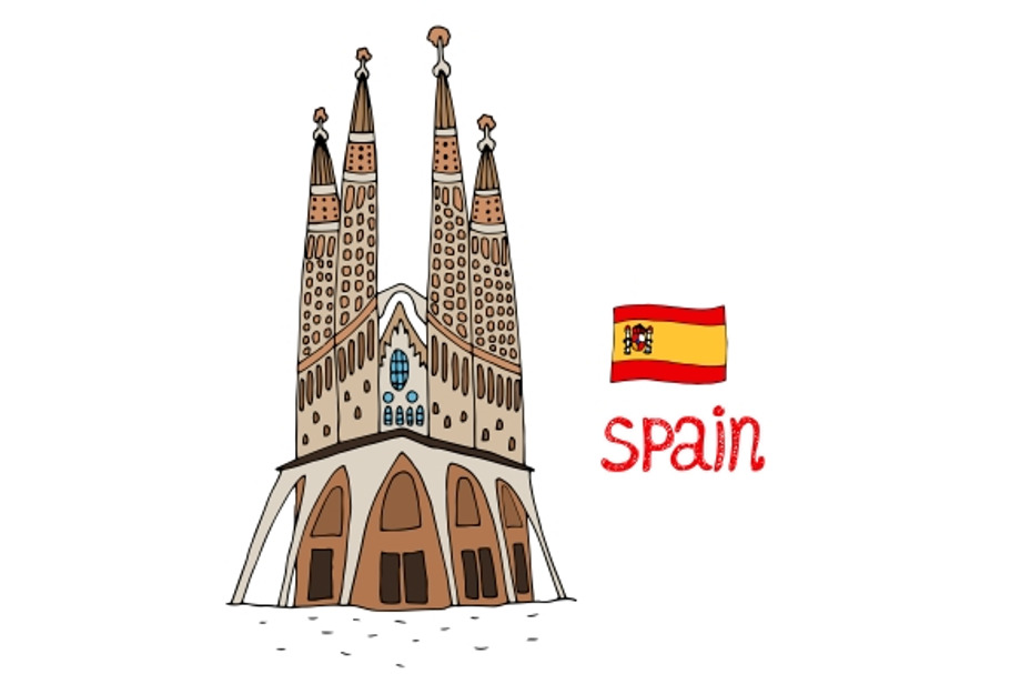 La Sagrada Familia in Illustrations - product preview 8
