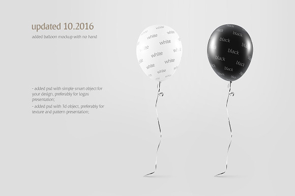 Balloon Mockup in Product Mockups - product preview 6