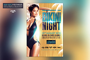 Bikini Night Flyer Template