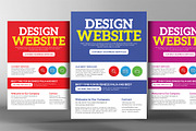 Website Design Agency Flyer Template